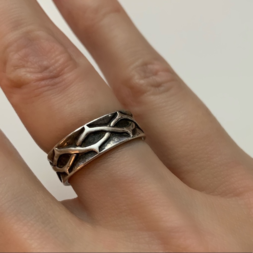 James Avery - Crown of Thorns Wedding Band